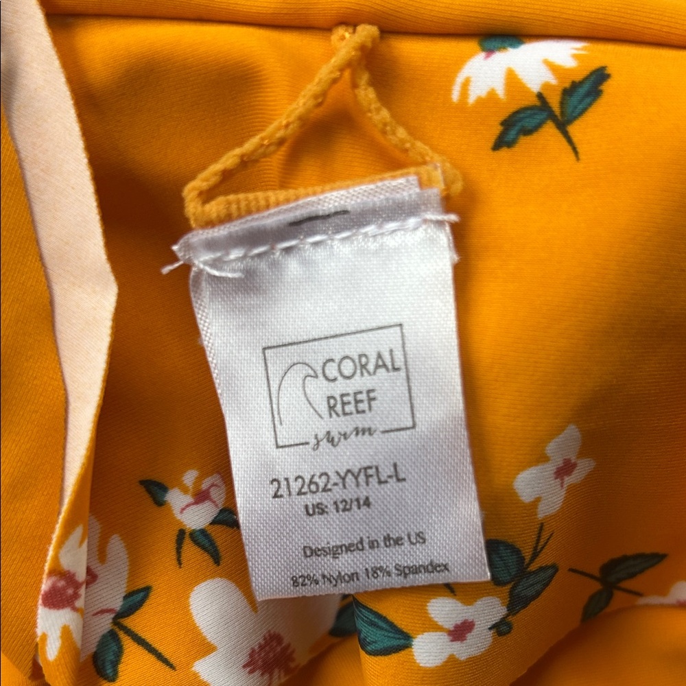 Coral Reef Reversible Bottom Swim Set - Picture 2 of 3